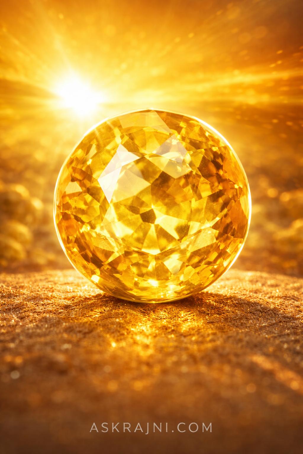 Yellow Sapphire (Pukhraj) – Jupiter Gemstone for Wealth, Wisdom & Marriage
